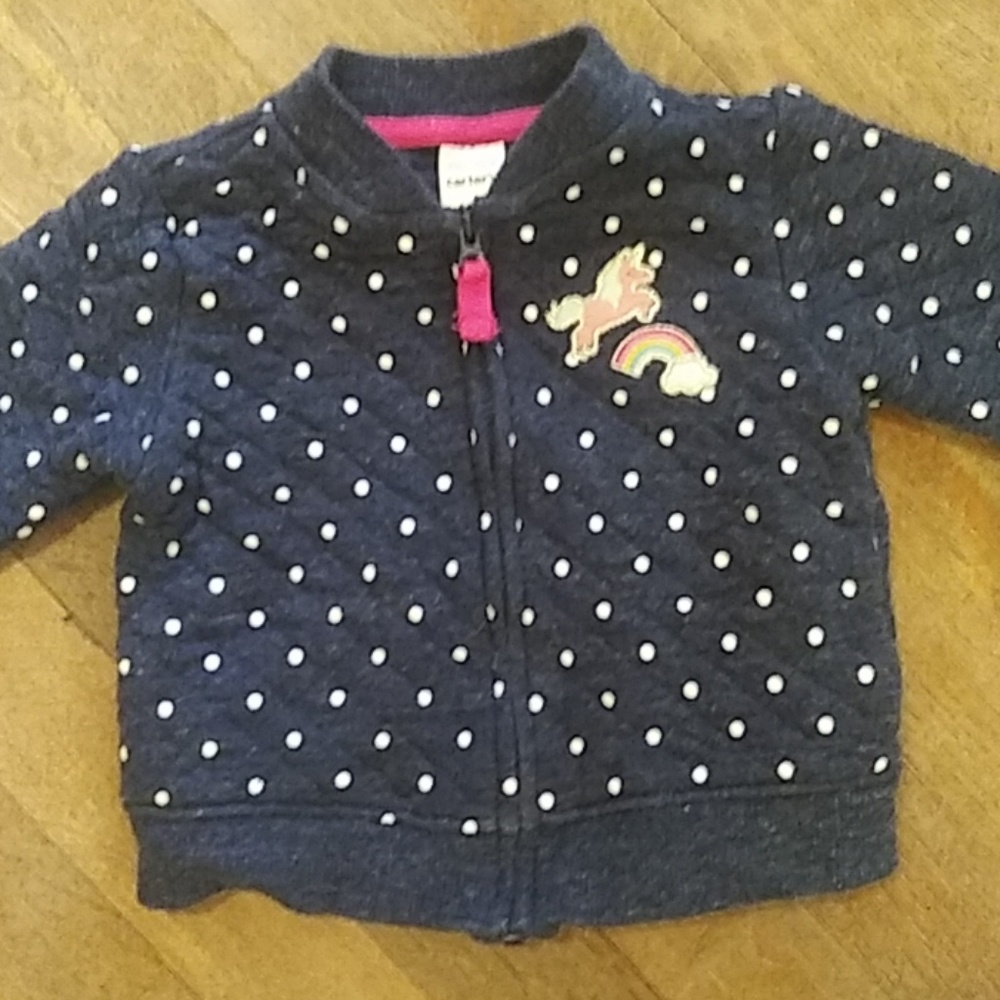 Unicorn zip up